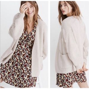 NWT Madewell Redford Wool Blend Cardigan S…